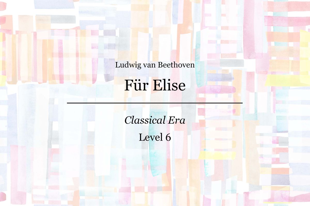 Für Elise - Beethoven - Piano Sheet Music