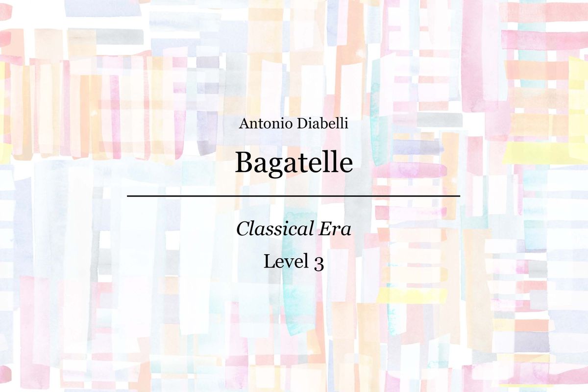 Antonio Diabelli - Bagatelle - Piano Sheet Music