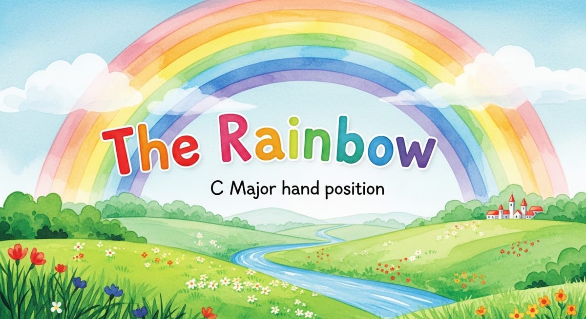 The Rainbow - Primer Piano Sheet Music