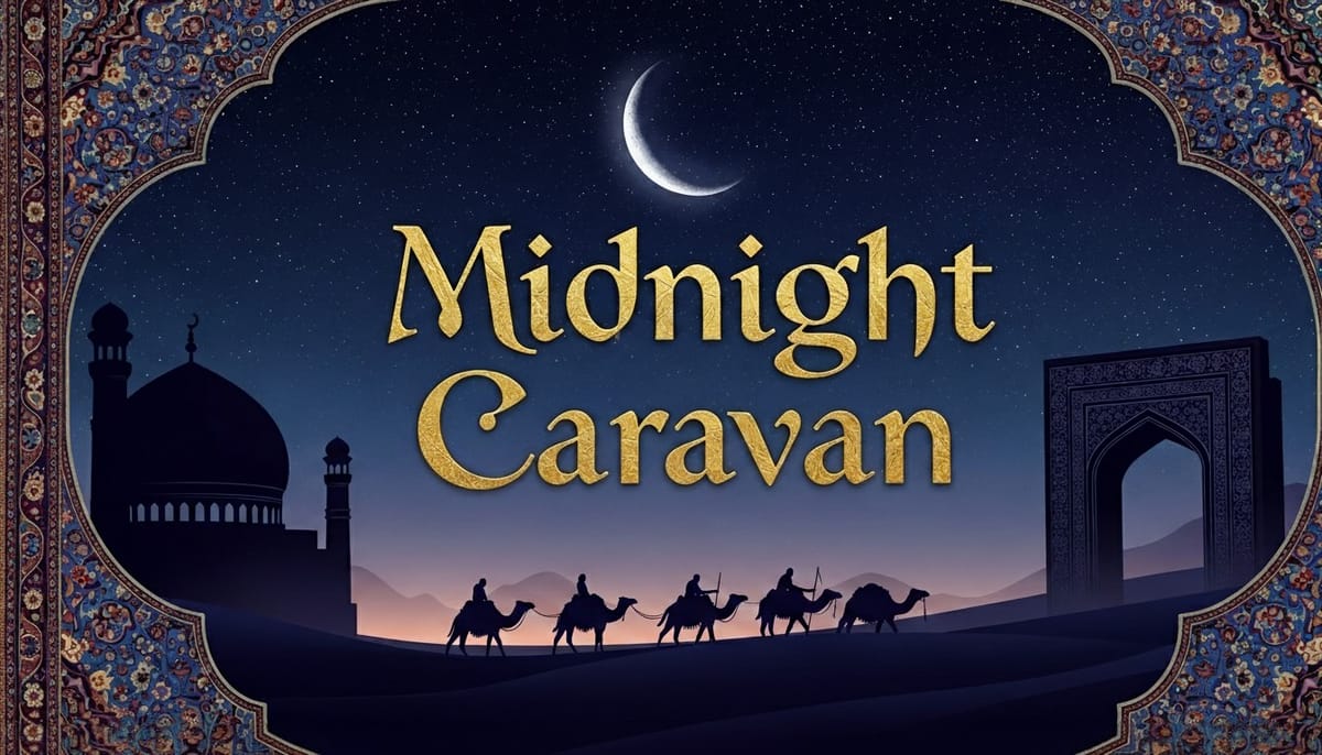 Midnight Caravan - Late Intermediate Piano Sheet Music