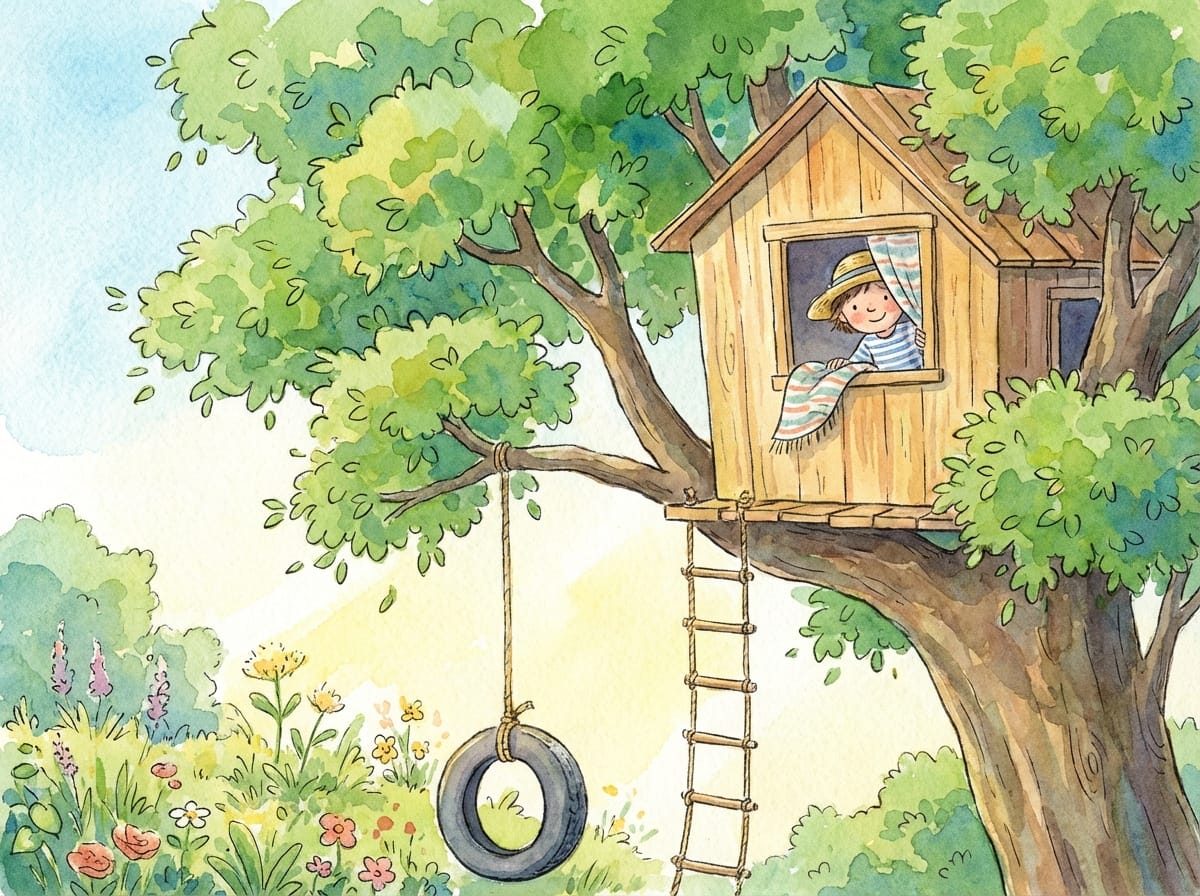 Hiding in My Tree House - Late Elementary Piano Sheet Music