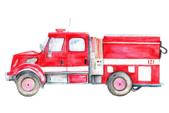 The Fire Truck - Elementary Piano Sheet Music