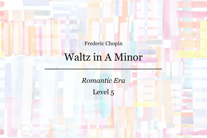 Chopin - Waltz in A Minor - Piano Sheet Music