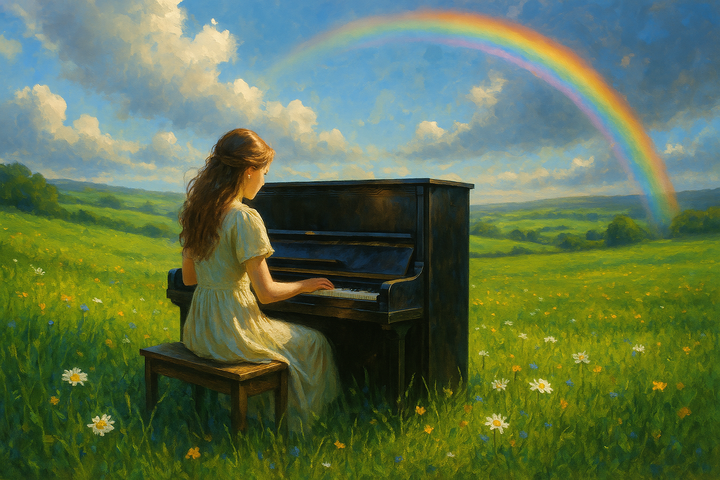 At the End of the Rainbow - Early Intermediate Piano Sheet Music
