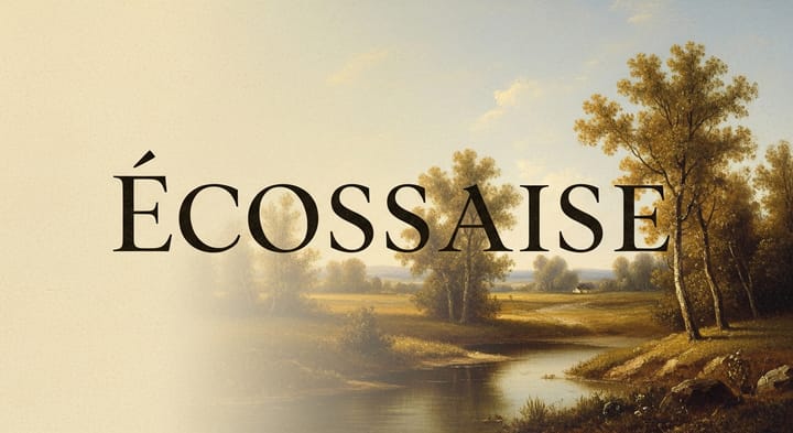 Ecossaise (2 Pianos, 4 Hands) - Intermediate Piano Sheet Music