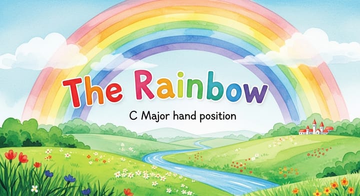 The Rainbow - Primer Piano Sheet Music